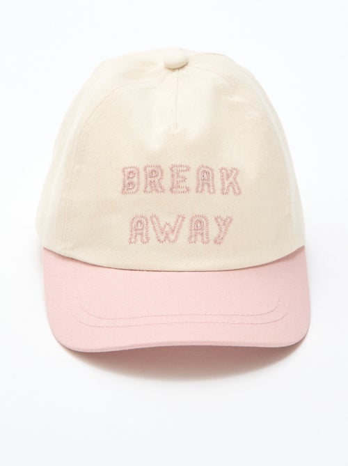 Cappellino ricamato in tessuto - Kiabi