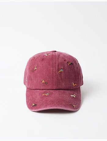 Cappellino ricamato, mo fashion