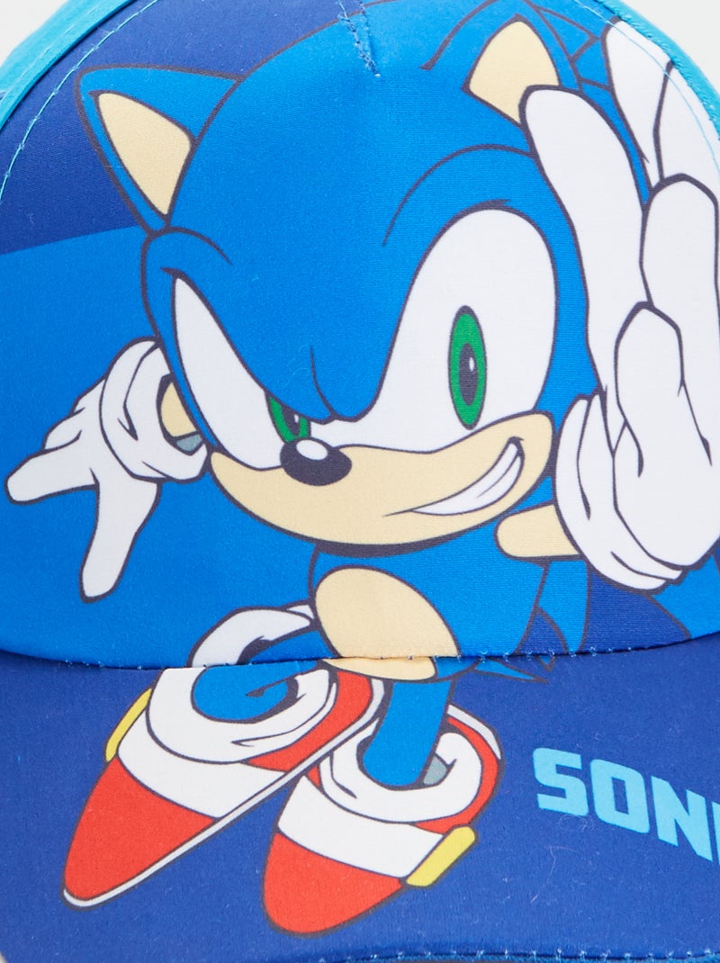 Cappellino 'Sonic' in tela blu - Kiabi
