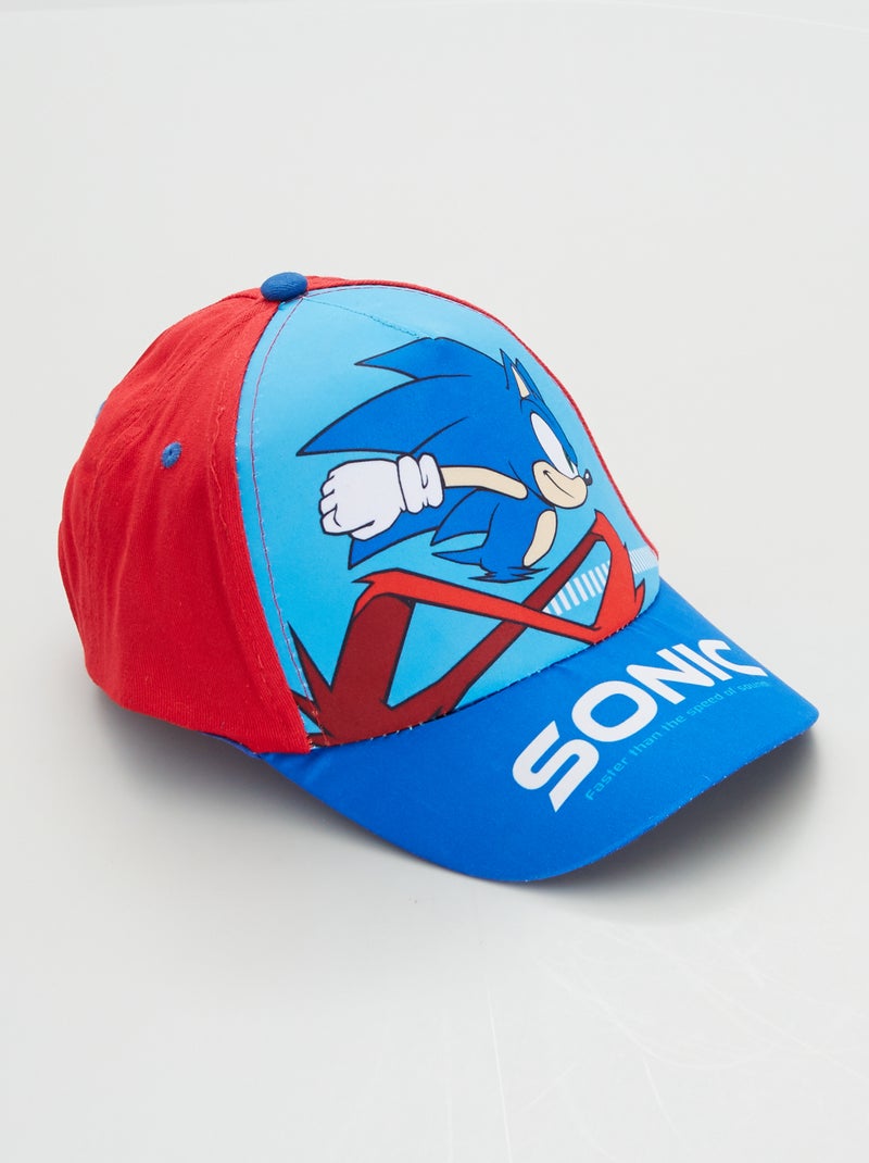 Cappellino 'Sonic' in tela ROSSO - Kiabi