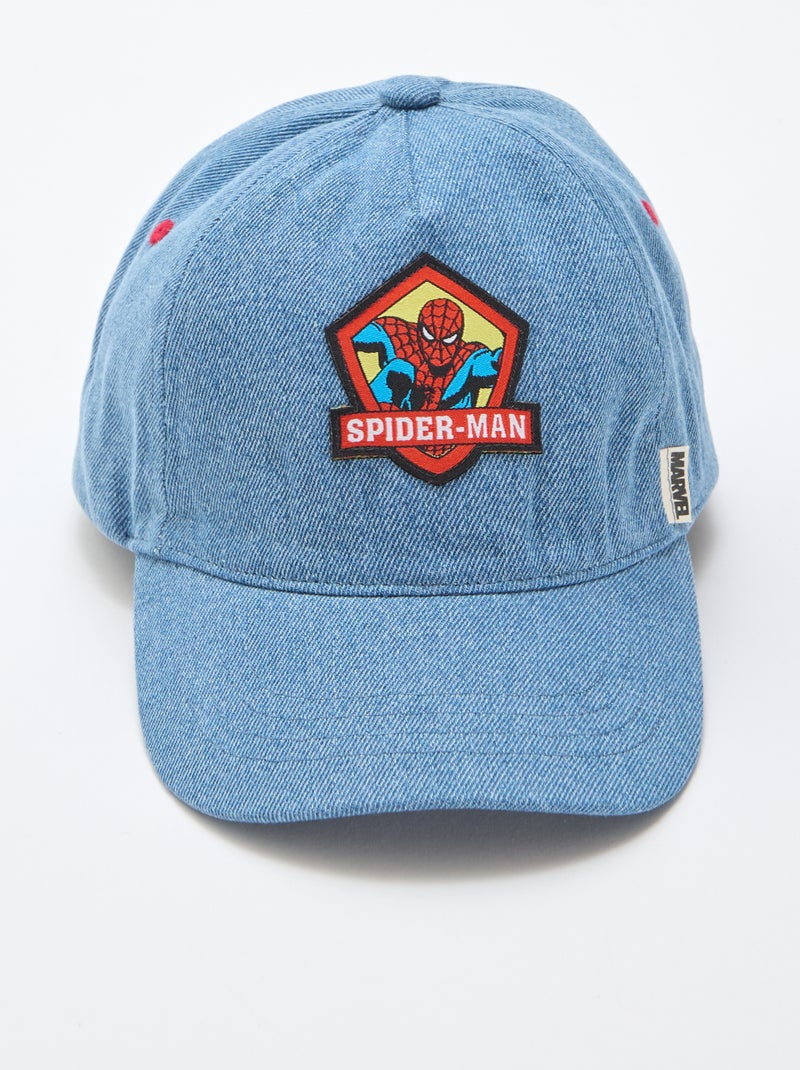Cappellino "Spider-Man" "Marvel" in denim Blu - Kiabi