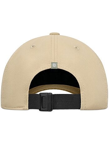 Cappellino sportivo a 6 pannelli fitness uomo e donna coach sand brown
