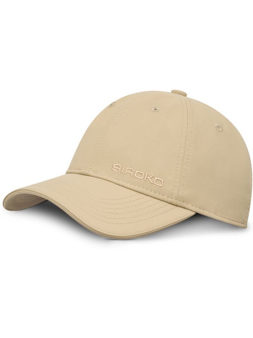 Cappellino sportivo a 6 pannelli fitness uomo e donna coach sand brown - Kiabi