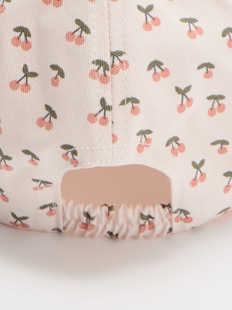 Cappellino stampato stile baseball Rosa - Kiabi