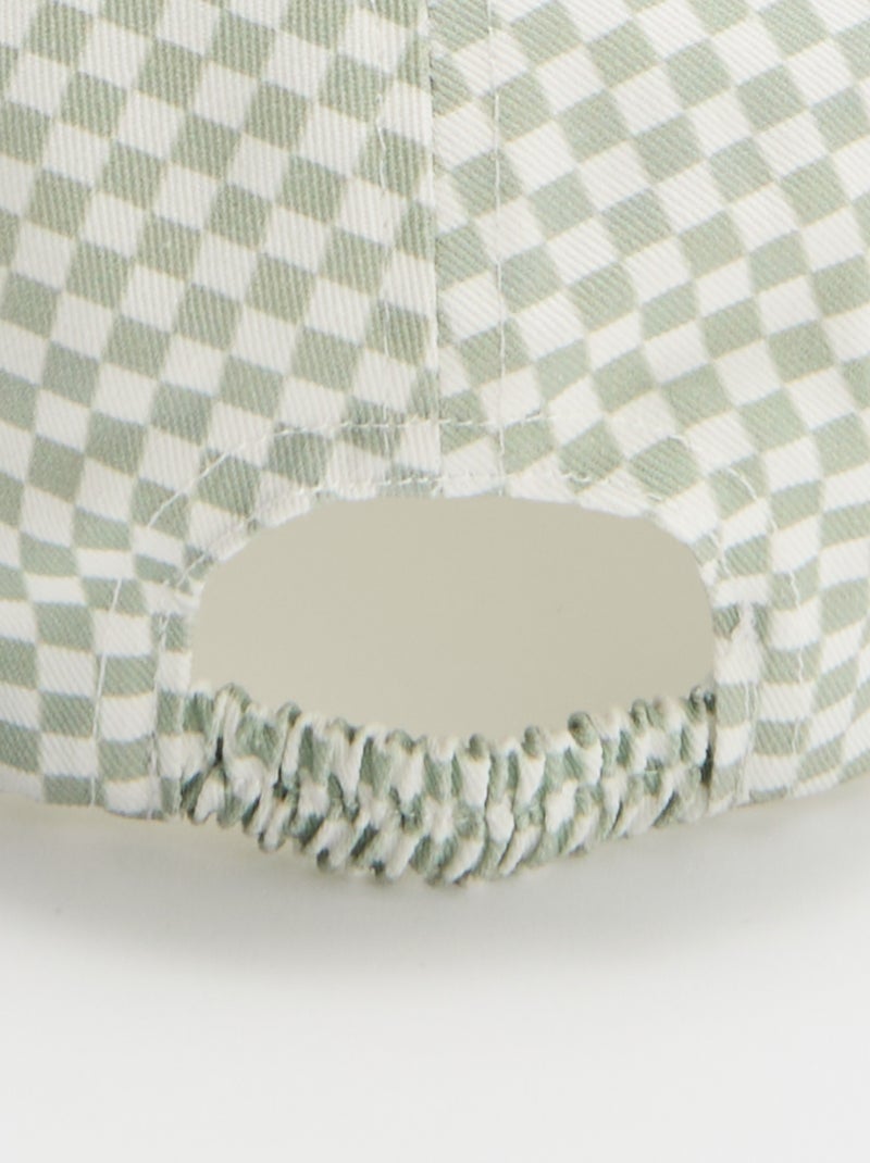 Cappellino stampato stile baseball Verde - Kiabi
