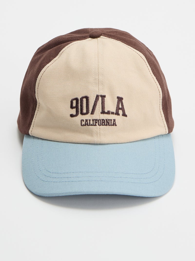 Cappellino stile baseball Marrone - Kiabi