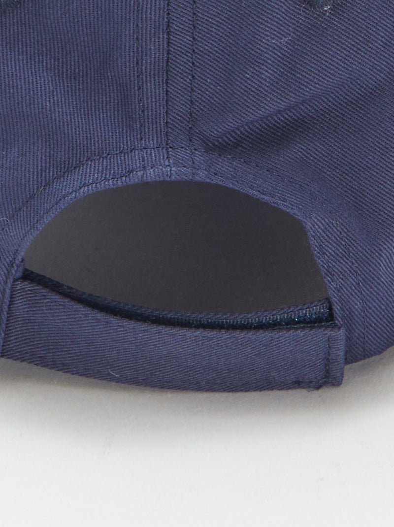 Cappellino stile baseball tinta unita Nero - Kiabi