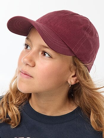 Cappellino stile baseball tinta unita