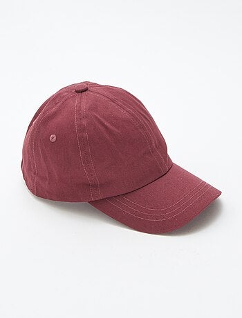 Cappellino stile baseball tinta unita