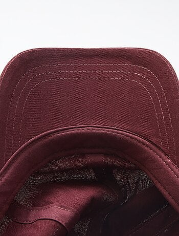 Cappellino stile baseball tinta unita