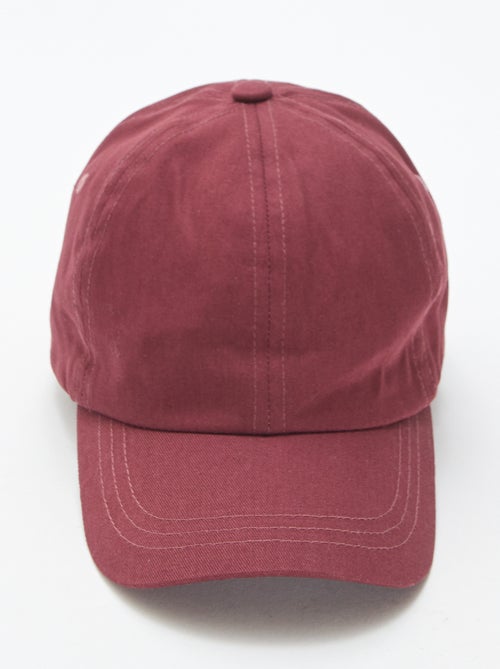 Cappellino stile baseball tinta unita - Kiabi