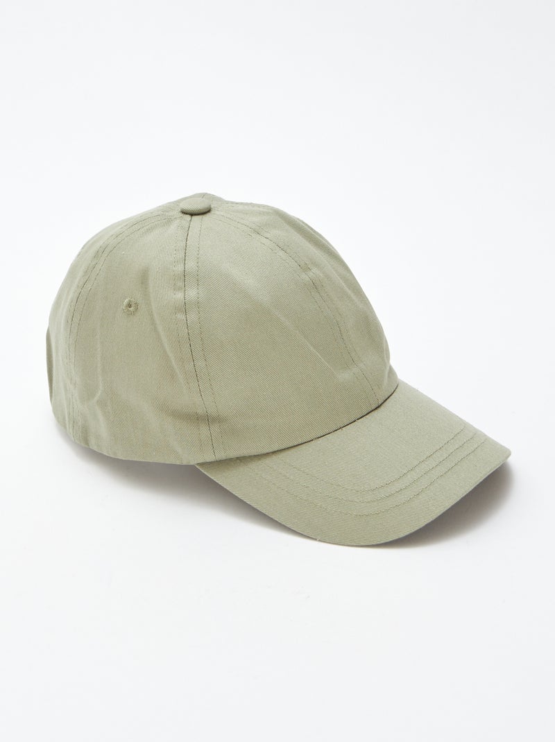 Cappellino stile baseball tinta unita Verde - Kiabi