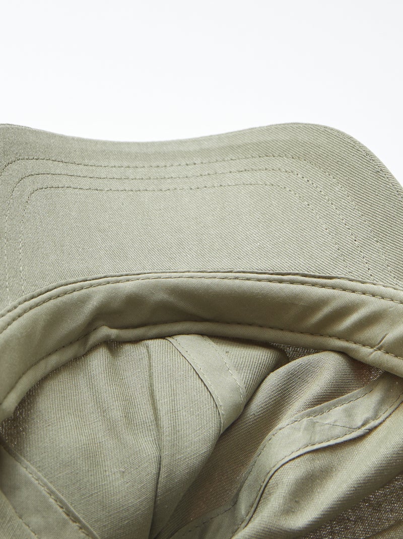 Cappellino stile baseball tinta unita Verde - Kiabi