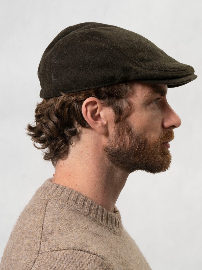 Cappellino tessuto, fodera in poliestere uomo Isotoner Cachi - Kiabi
