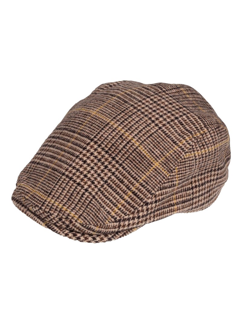 Cappellino tessuto, fodera in poliestere uomo Isotoner Marrone - Kiabi