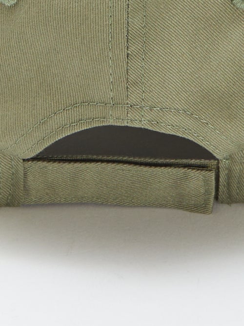 Cappellino tinta unita in cotone - Kiabi