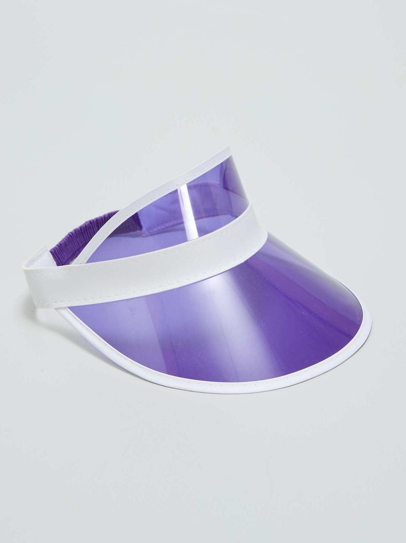 Cappellino trasparente VIOLA - Kiabi