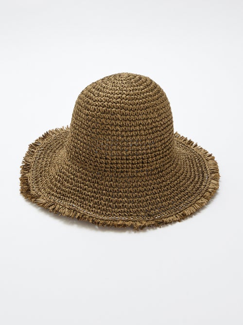 Cappello a cloche di paglia - Kiabi