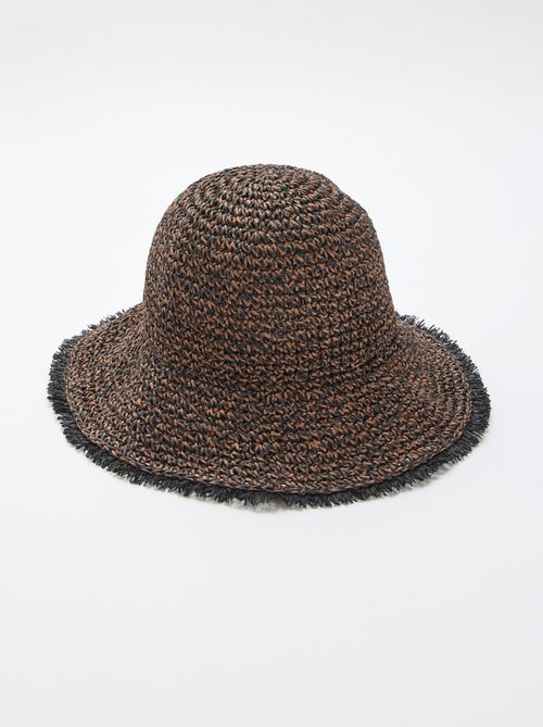 Cappello a cloche di paglia - Kiabi