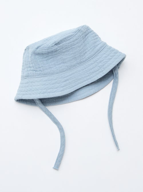 Cappello a secchiello in garza di cotone - Kiabi
