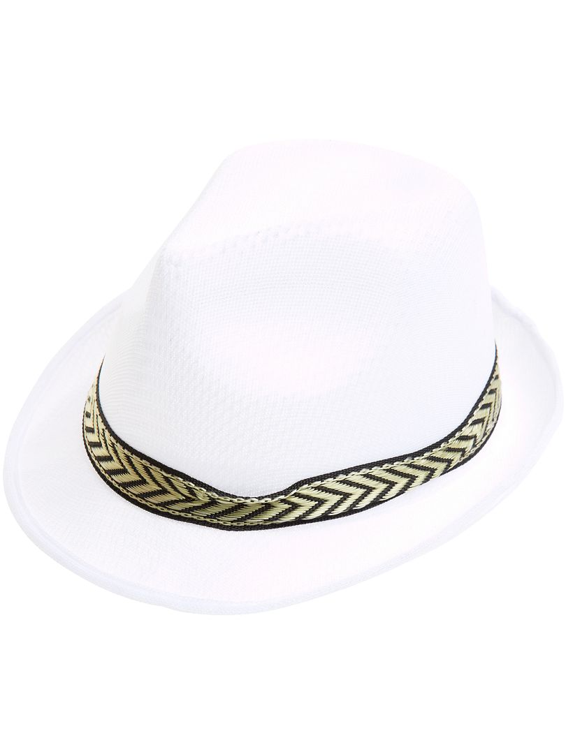 Cappello a tesa larga bianco - Kiabi