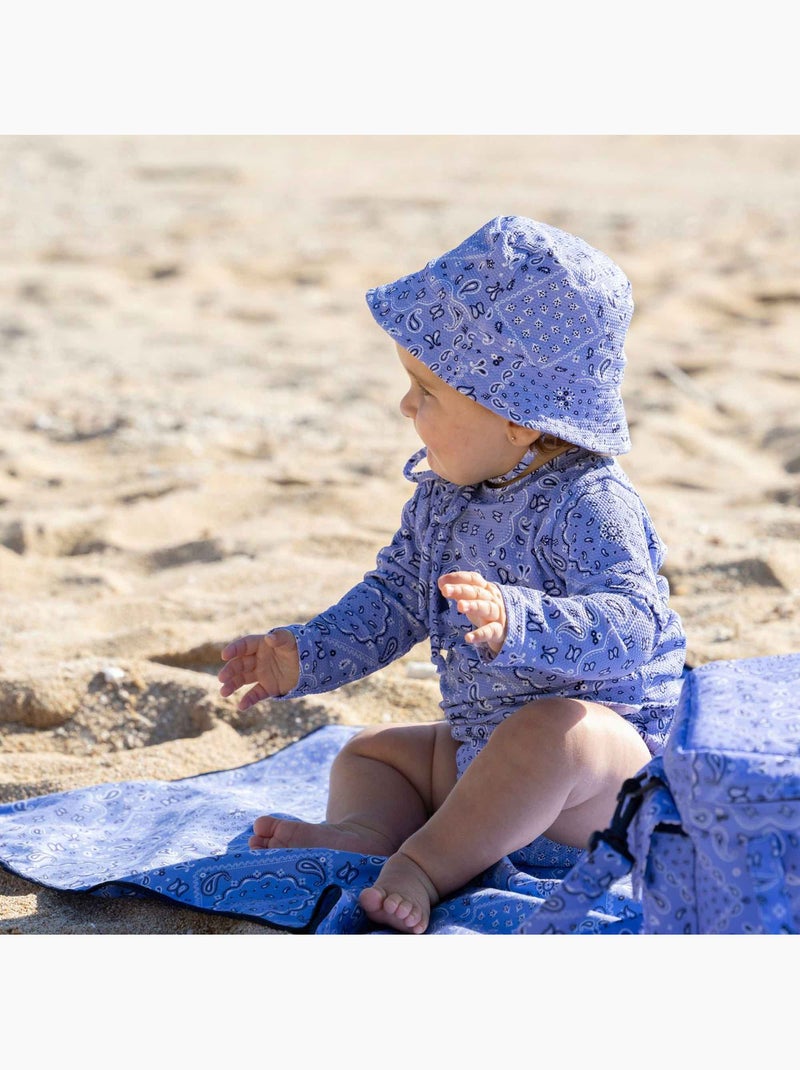Cappello anti-uv per bambino spf 50+ | Walking Mum Blu - Kiabi