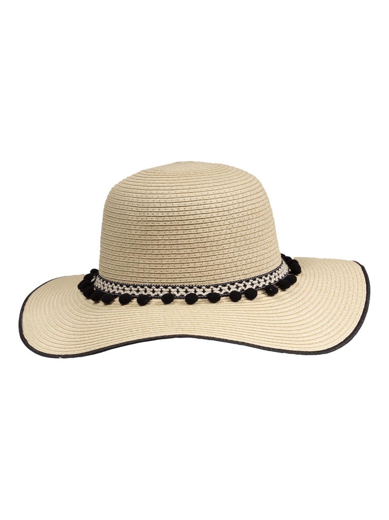 Cappello Archetto regolabile a righe donna Isotoner Nero Nero - Kiabi