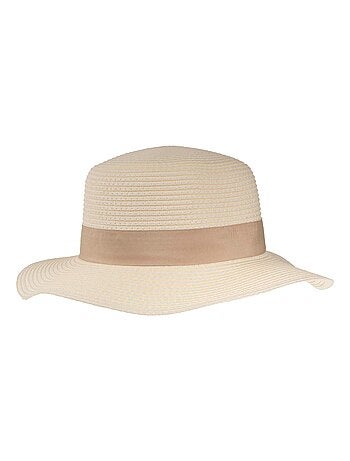 Cappello Beige, fascia regolabile donna Isotoner