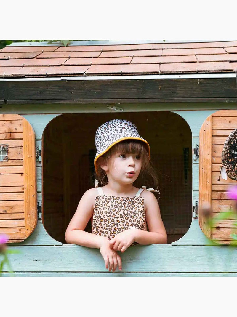 Cappello bob reversibile per bambino upf50 | Ki ET LA Arancione - Kiabi