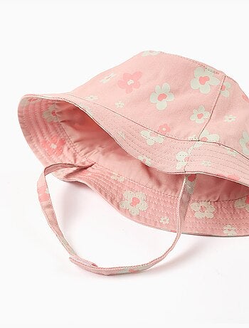 Cappello con fiori e laccetti laterali