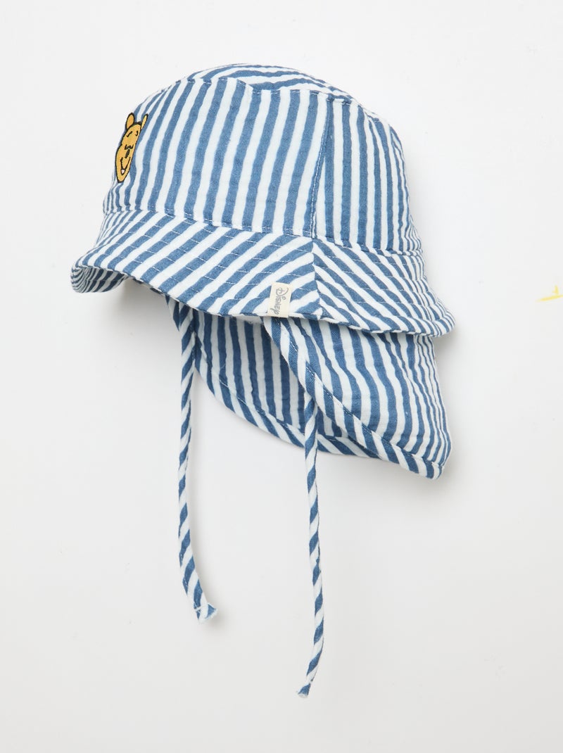 Cappello con laccetto da annodare "Winnie" Blu - Kiabi