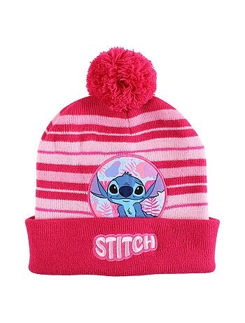 Cappello con pon pon Lilo & Stitch bambina