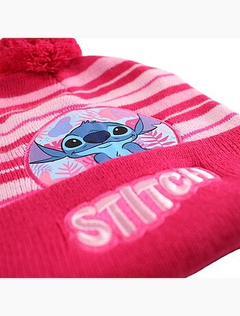 Cappello con pon pon Lilo & Stitch bambina