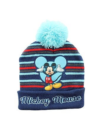 Cappello con pon pon Mickey