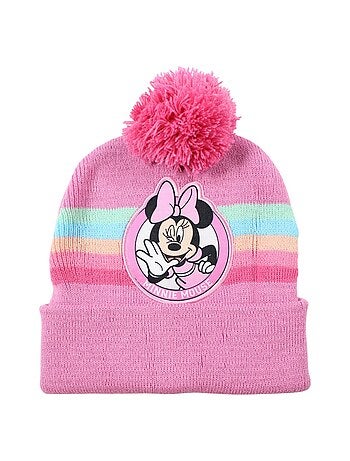 Cappello con pon pon Minnie bambina