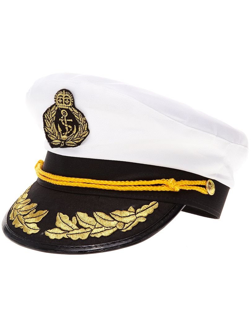 Cappello da capitano bianco - Kiabi