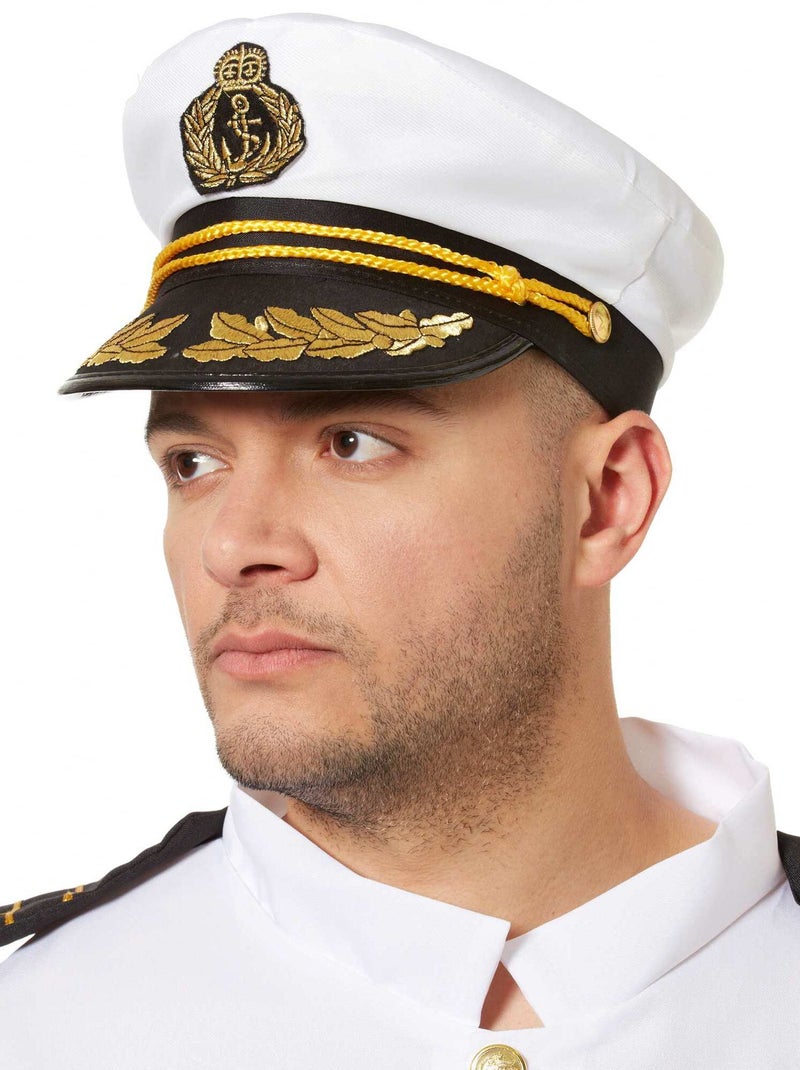 Cappello da capitano bianco - Kiabi