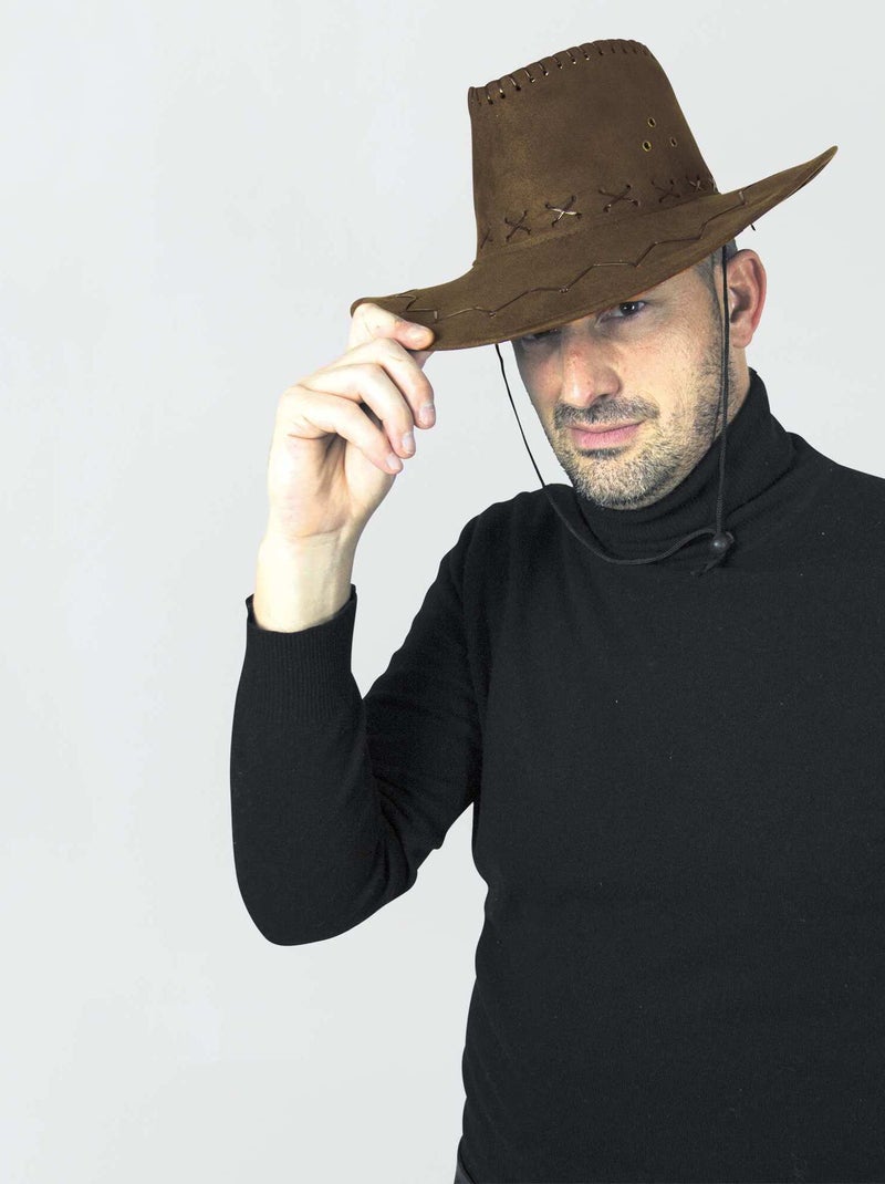 Cappello da cowboy marrone - Kiabi