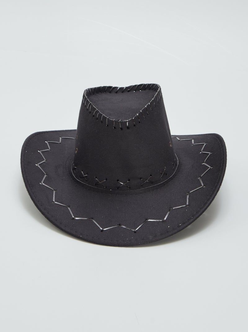 Cappello da cowboy nero - Kiabi