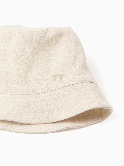 Cappello da pescatore con lino - Kiabi