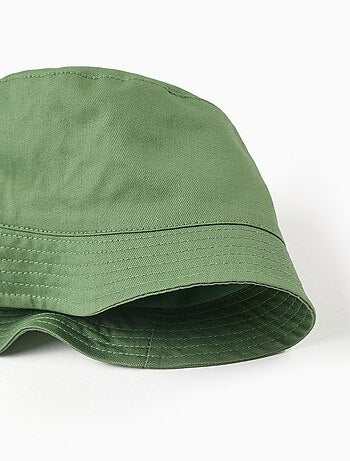 Cappello in twill con cinturini laterali