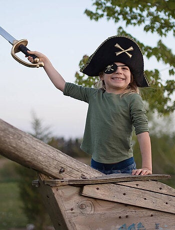 Cappello da pirata costume bambino - Great Pretenders