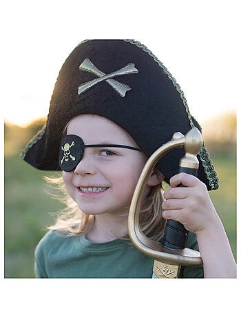 Cappello da pirata costume bambino - Great Pretenders