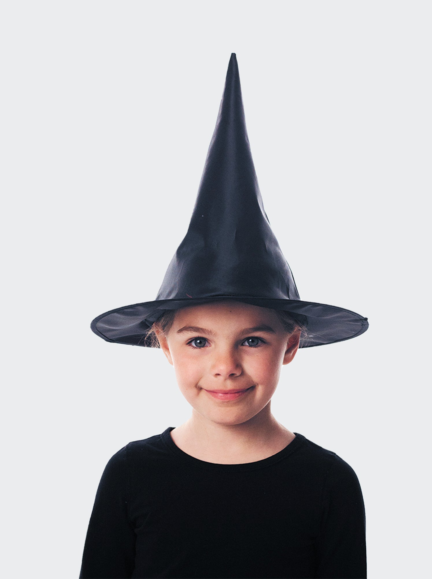 DERAYEE 2 Cappelli Da Strega Per Bambini, Pieghevoli In Tessuto Oxford, Accessori Halloween Per Ragazze E Ragazzi