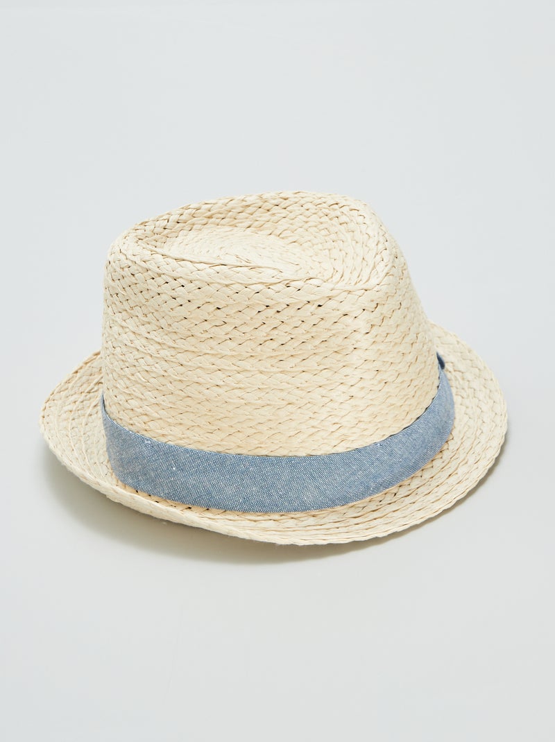 Cappello di paglia BLU - Kiabi