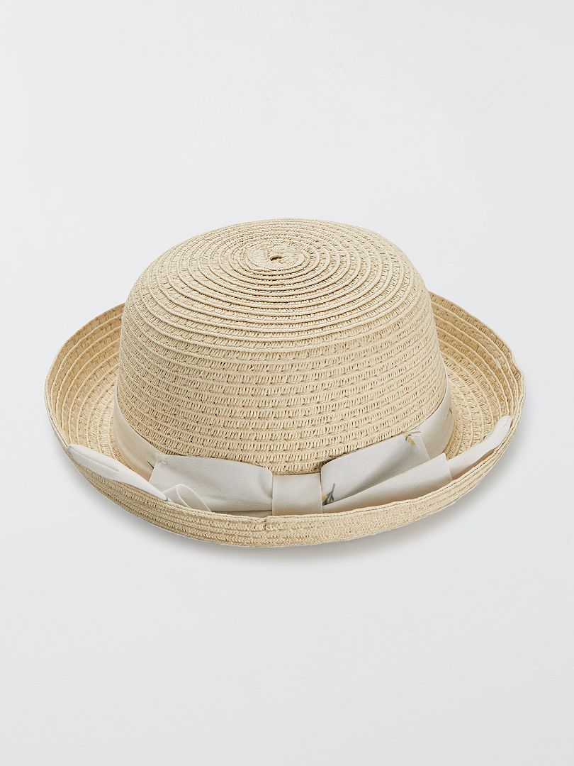 Cappello di paglia morbido - beige - Kiabi - 7.00€