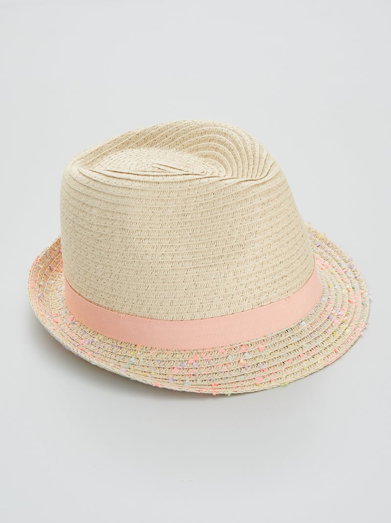 Cappello di paglia 'Minnie' BEIGE - Kiabi