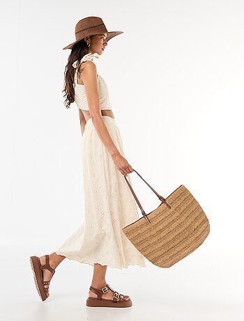 Cappello di paglia modello Borsalino