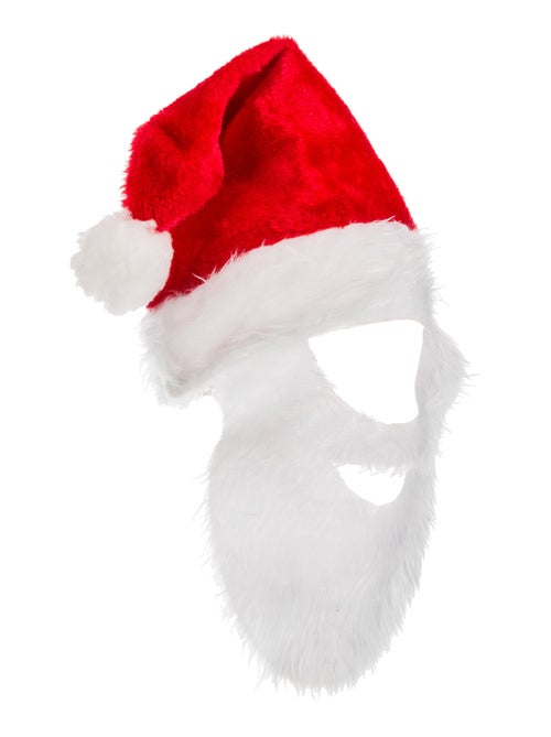 Cappello e barba finta di Babbo Natale - Kiabi