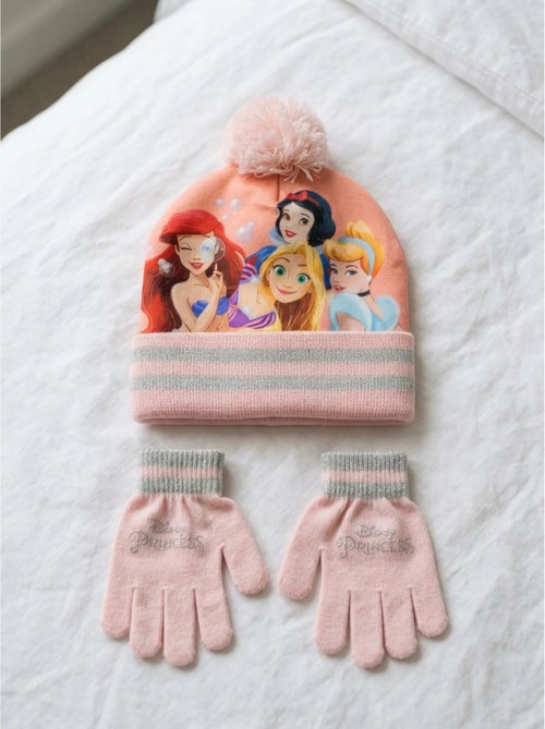 Cappello e guanti princesses disney bambino - Kiabi
